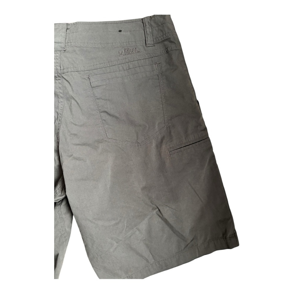 Kuhl Outdoor Men’s Shorts Size 36 Snap Closure Grey - Picture 8 of 10